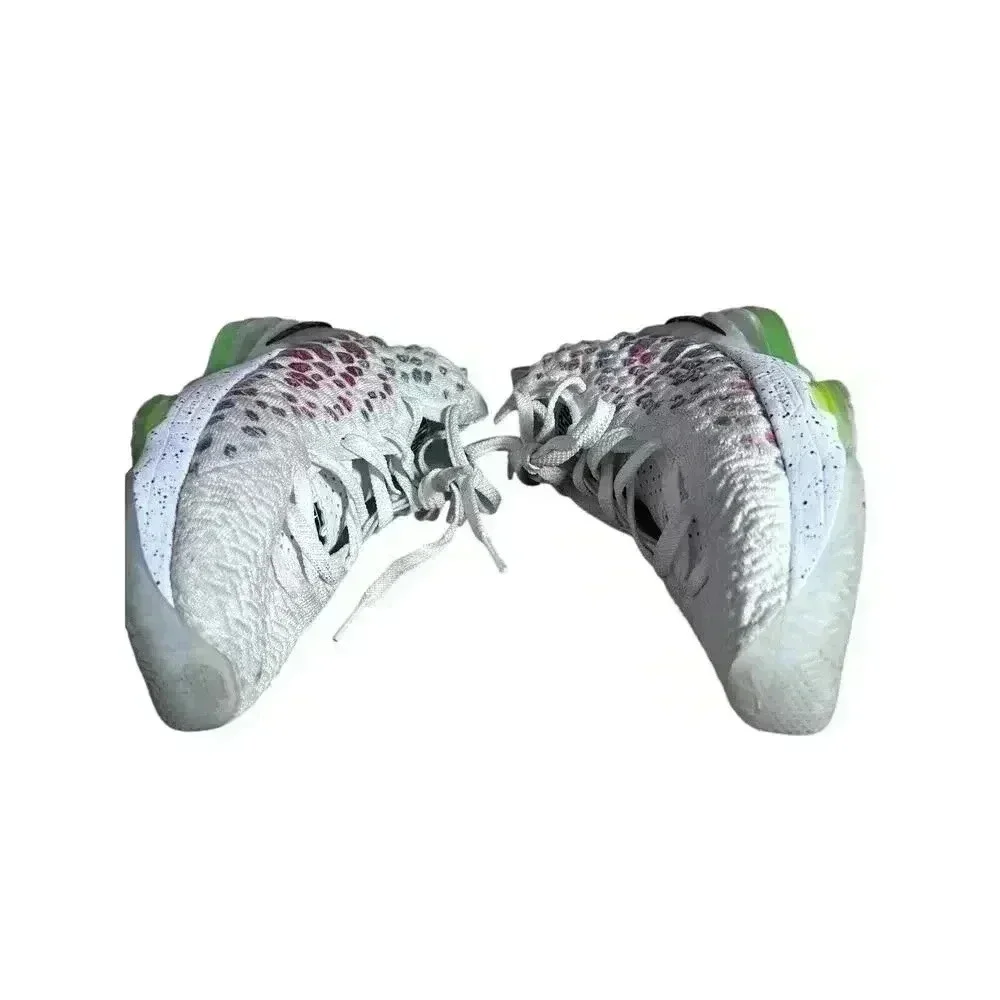 Nike LeBron 17 Air Command Force White Black Multi-Color Size 6.5Y BQ5594-100 - Picture 10 of 15
